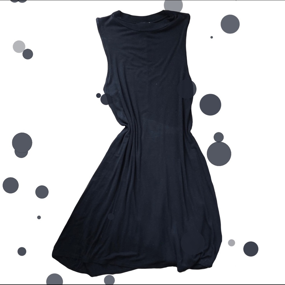 High neck dress